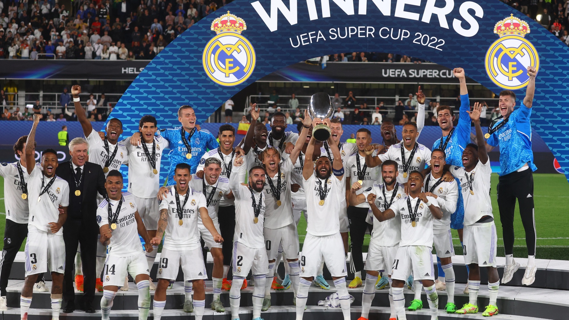 Super Cup 2022 updates: Real Madrid vs Eintracht Frankfurt