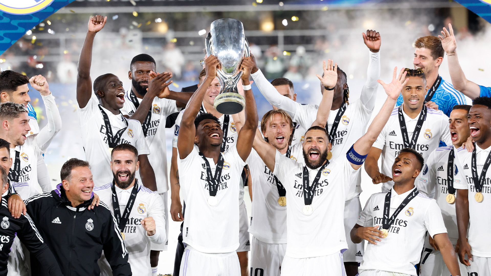 Benzema Inspires Real Madrid To Fifth UEFA Super Cup Win
