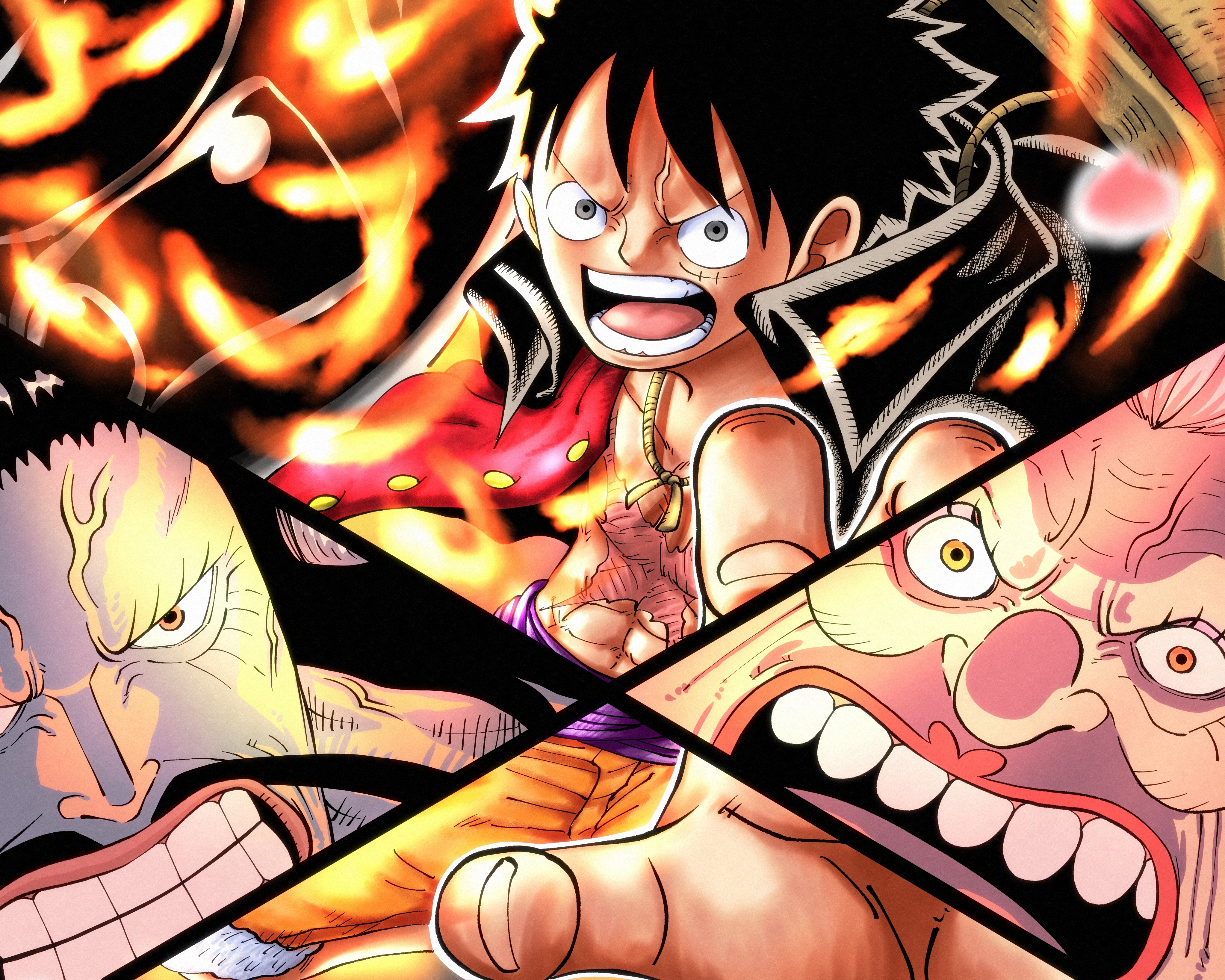 anime#onepiece#edit#luffy#kaido#4k#episode1015