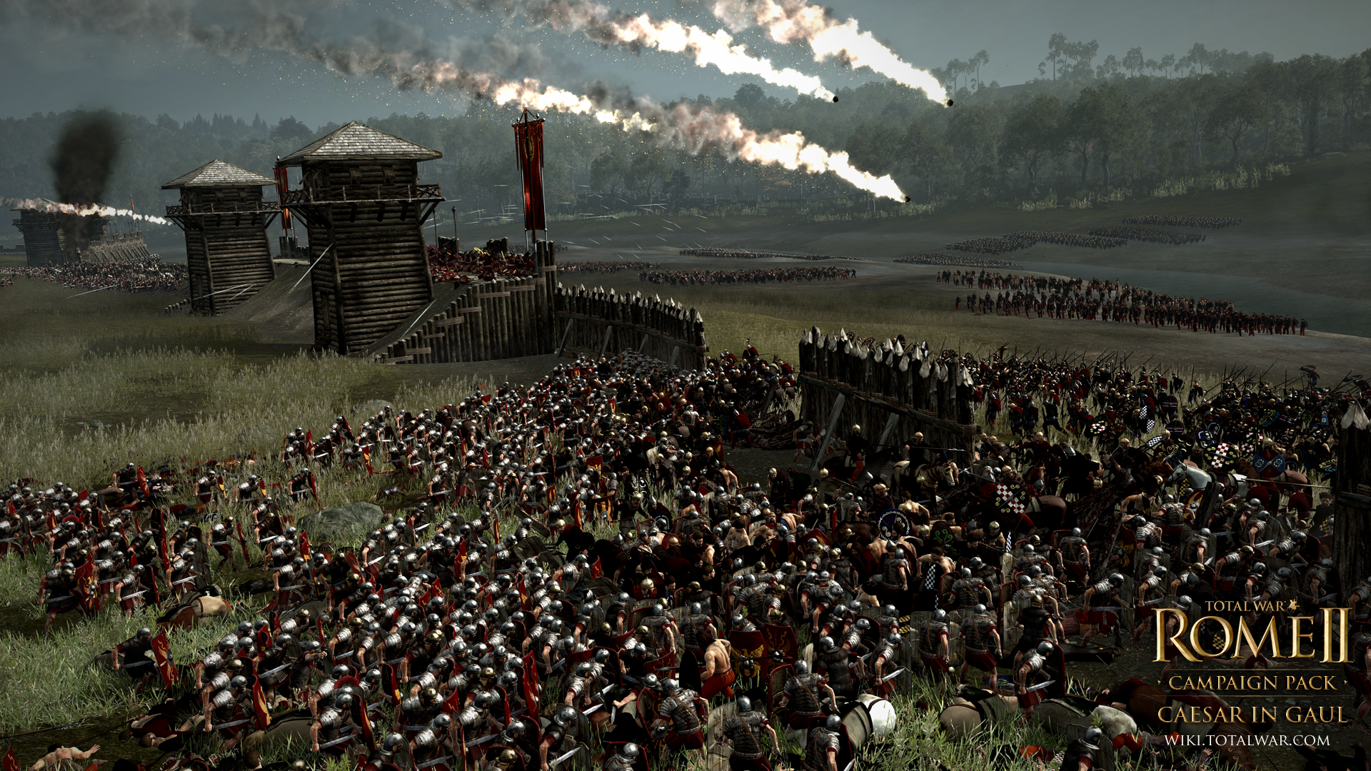 Siege of Alesia (Illustration) History Encyclopedia