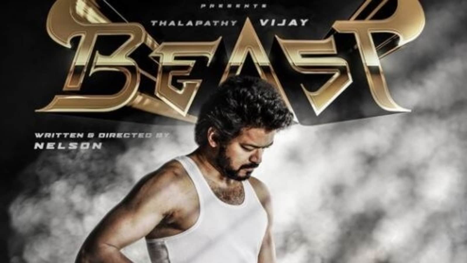 Vijay's New Tamil Film Titled Beast, First Look Poster Unveiled On The Eve Of His Birthday