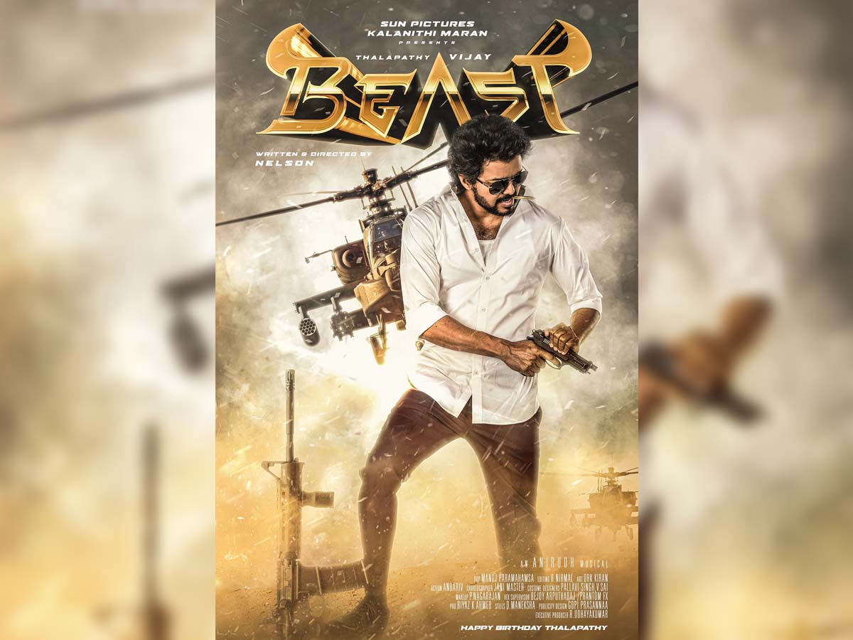 Beast Vijay Wallpaper
