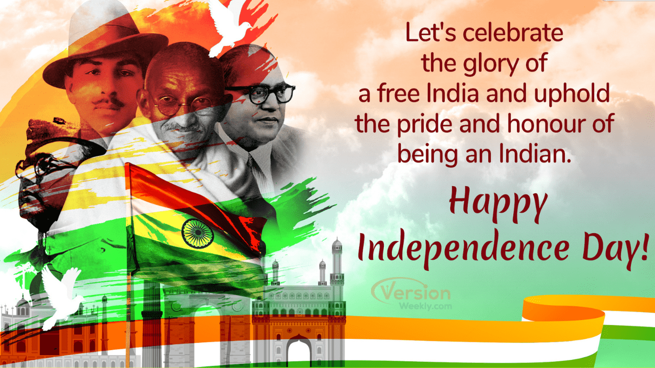Independence Day 2021: Wishes, Image, Messages, GIFs, Quotes, Greetings, SMS, Slogans, Shayari, Sayings, Posters to Share