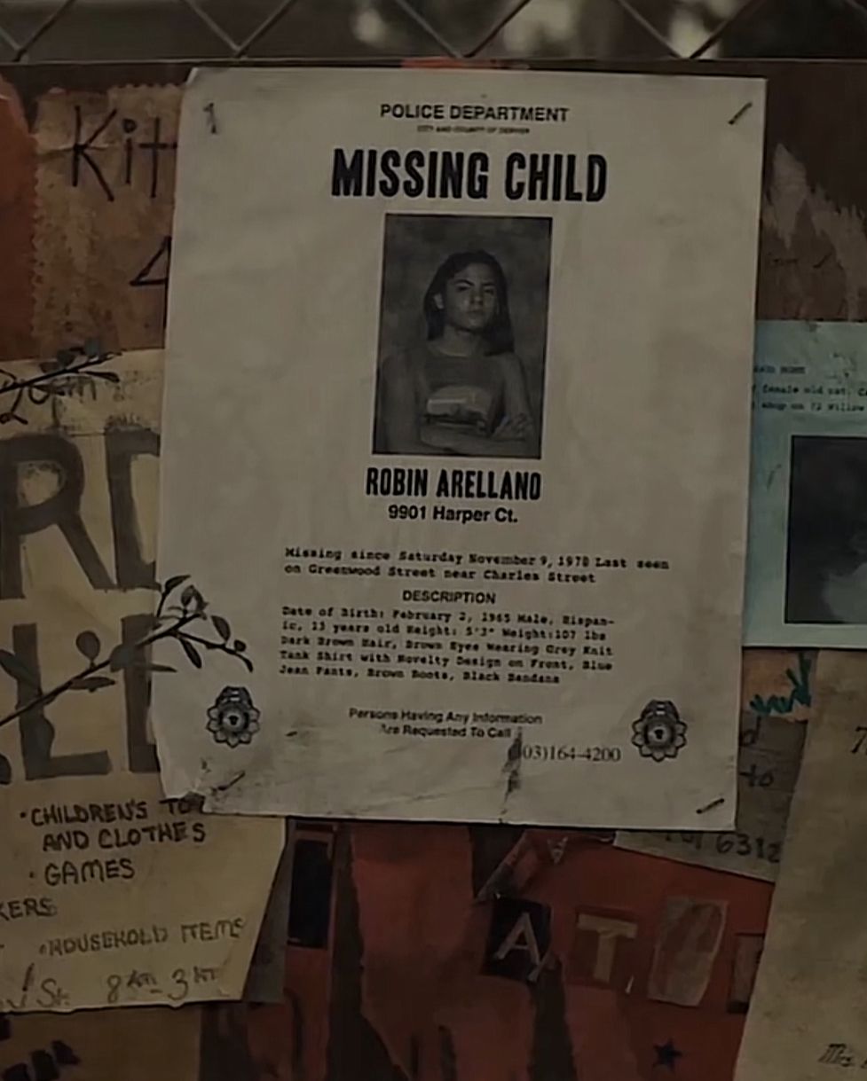 Robin arellano missing poster