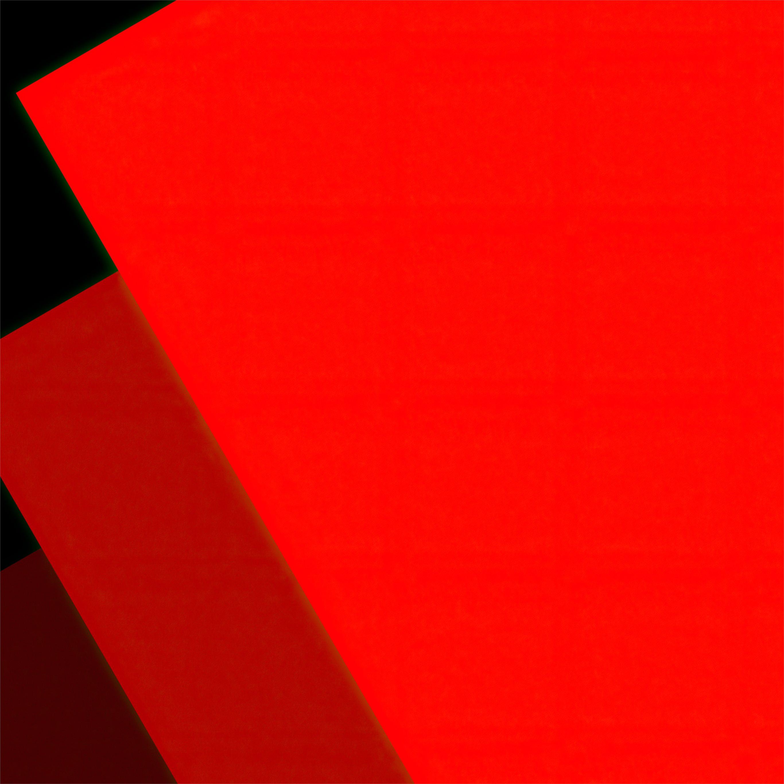 minimal shape red dark 4k iPad Pro Wallpaper Free Download