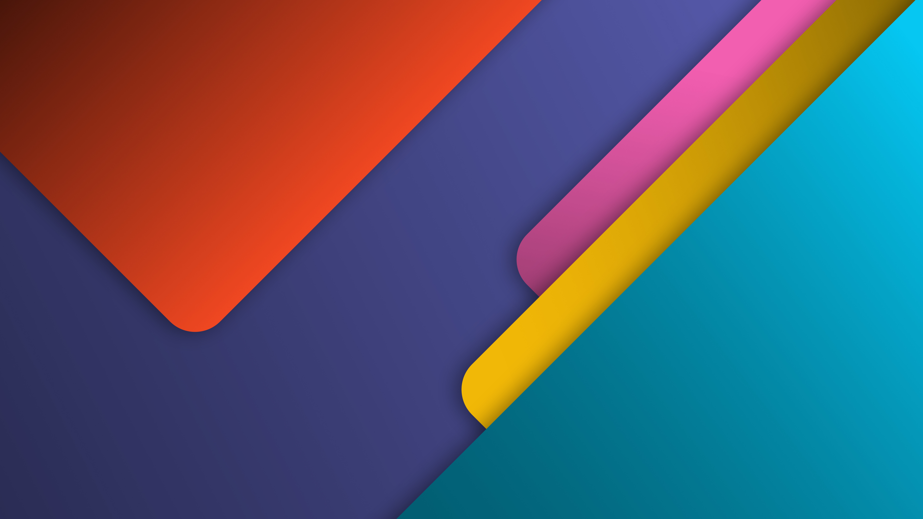 Download 3840x2160 material design, minimal shapes, colorful 4k wallpaper, uhd wallpaper, 16:9 widescreen wallpaper, 3840x2160 HD image, background, 27282
