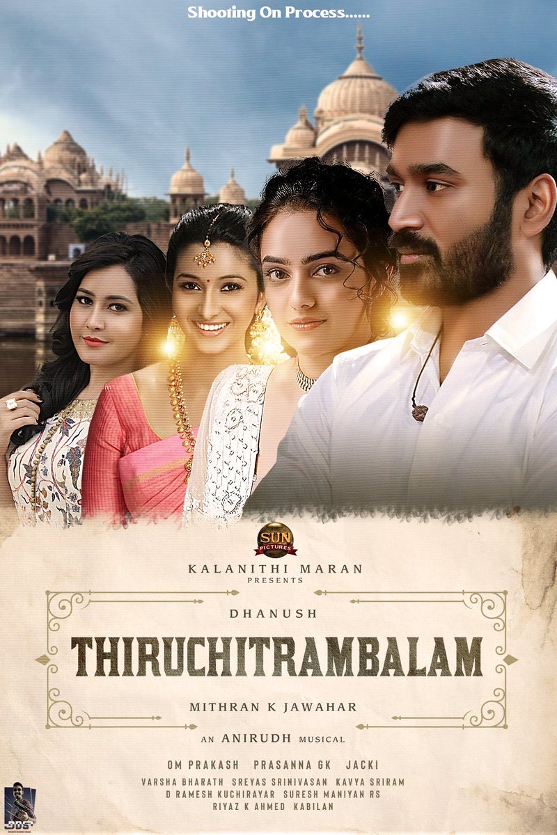 Studio Flicks - #Dhanush in #Thiruchitrambalam shoot wrapped up!!!
