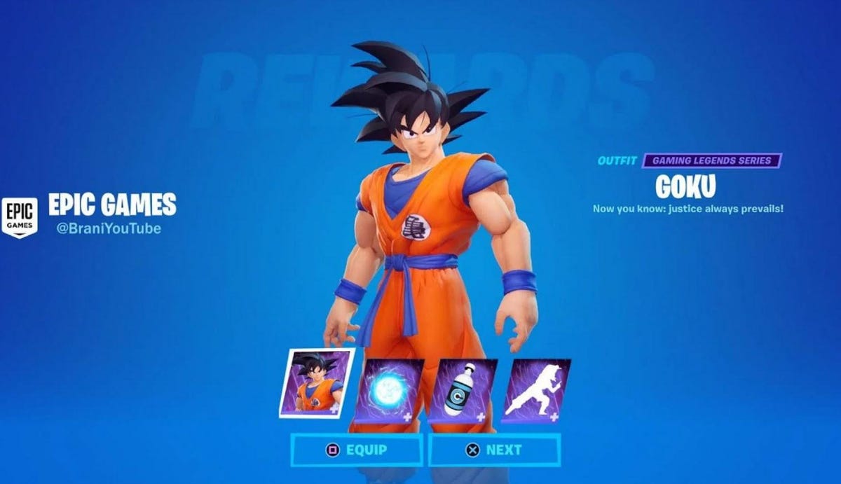 Goku And 'Dragon Ball Z' In 'Fortnite' Feels Like The End Of Something