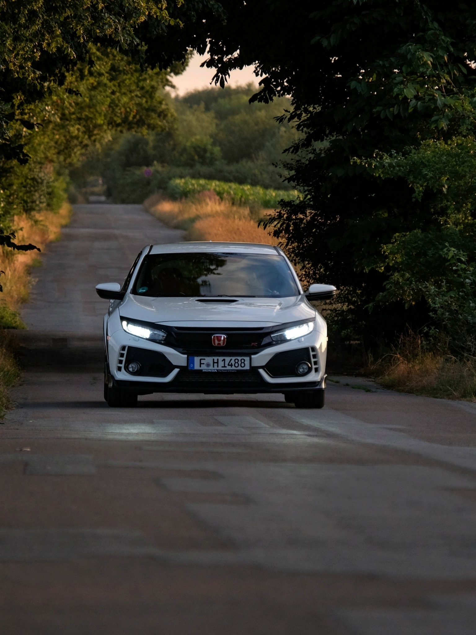 Honda Civic Type R Phone Wallpaper