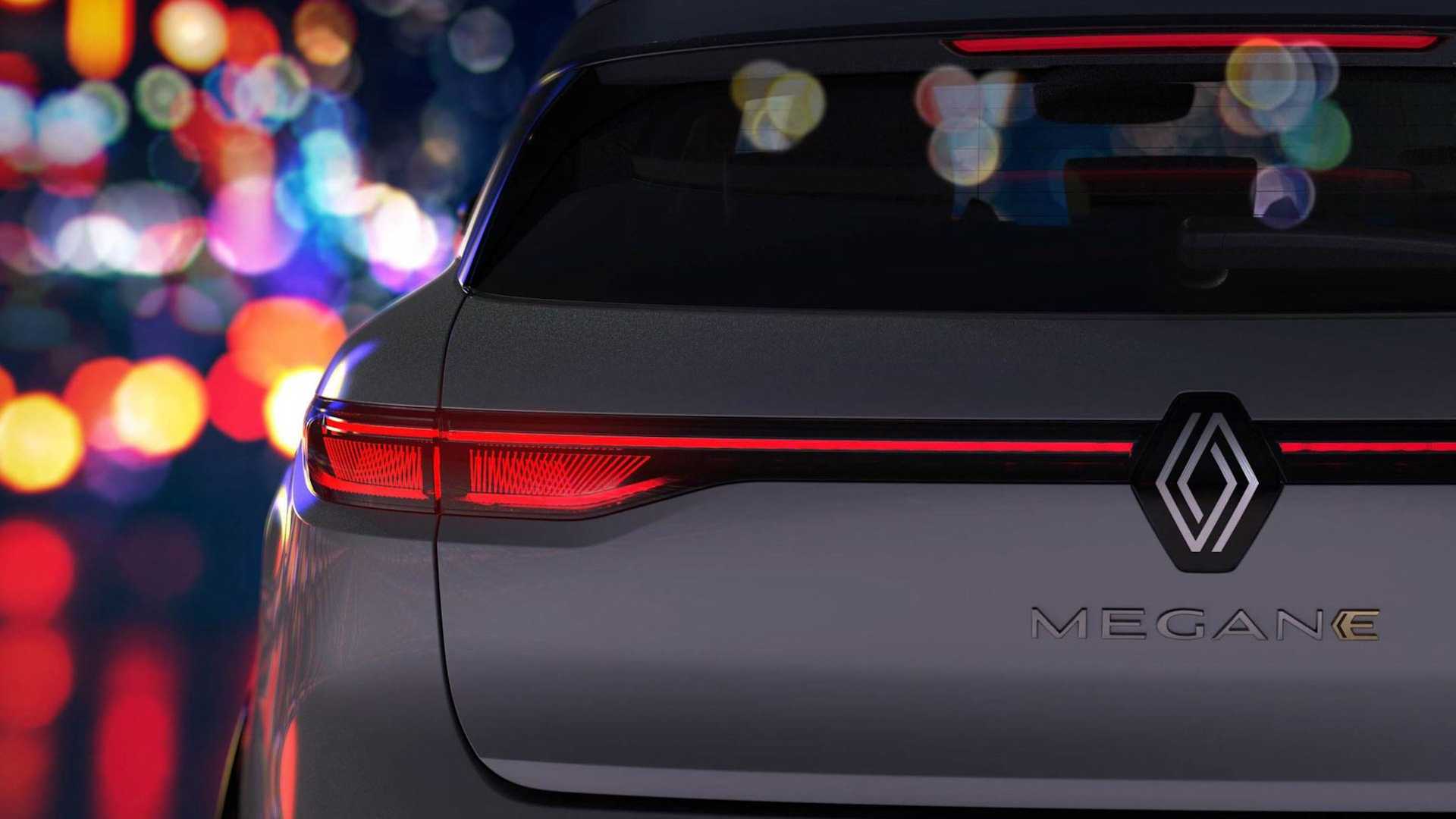 Renault Megane E Tech Electric Teases Sleek Design Inside