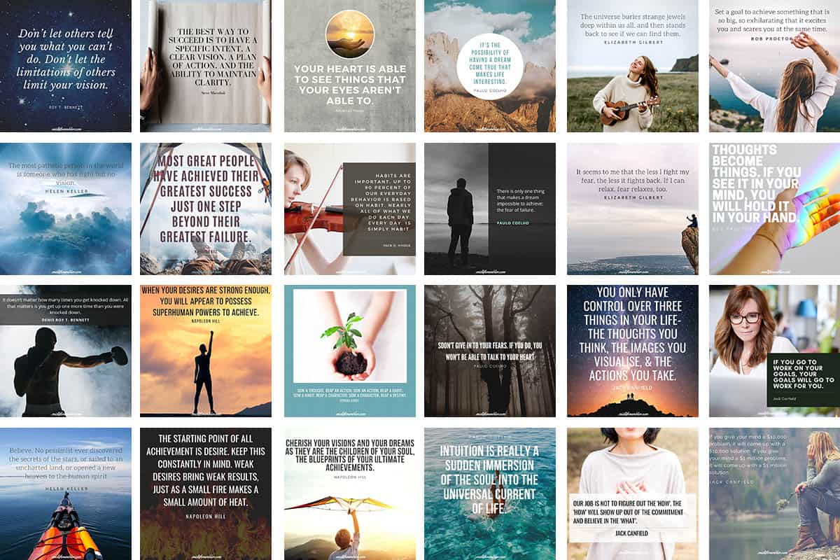 Powerful Vision Board Quotes To Download And Print