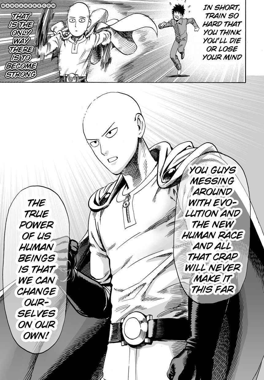 One Punch Man Training Manga