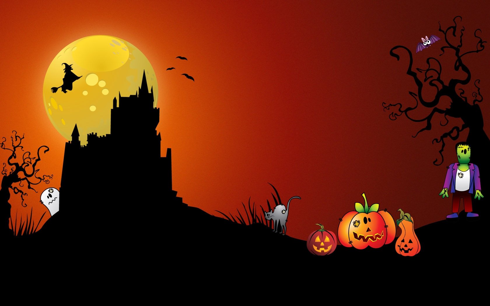 Halloween 1680x1050 Wallpapers - Wallpaper Cave