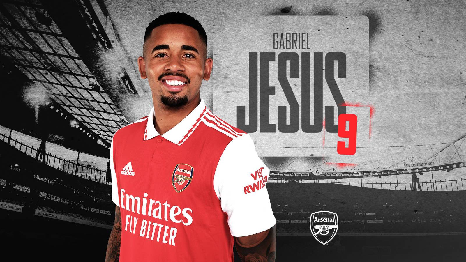 Arsenal complete Gabriel Jesus signing