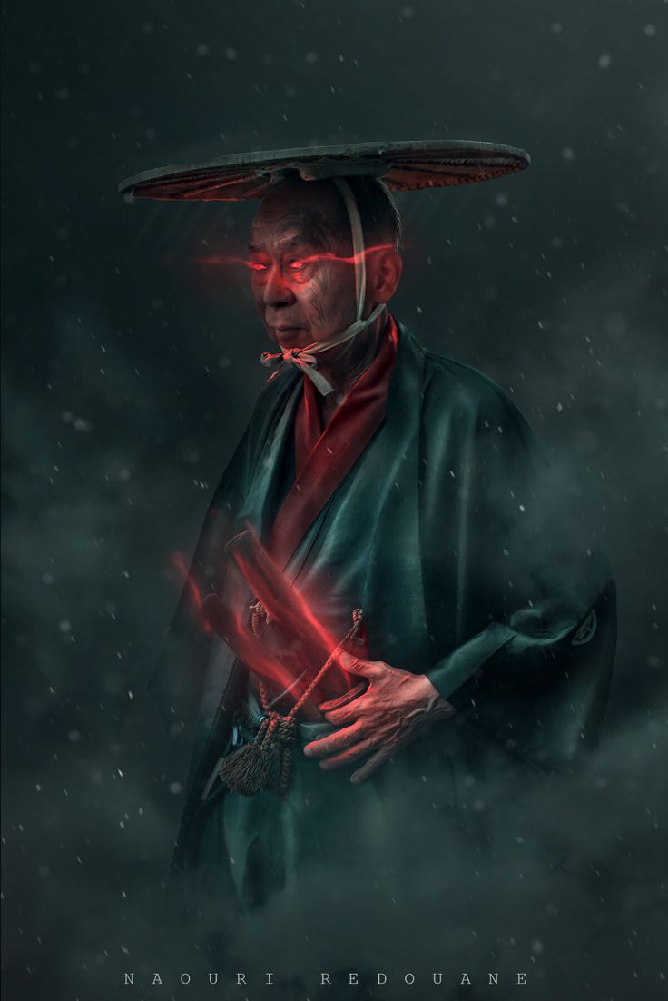 Kanjuro the samurai, Naouri Redouane #ArtTLG #digitalart #artwork #wallpaper #drawing #art #painting. Digital artist, Old man picture, Guy picture