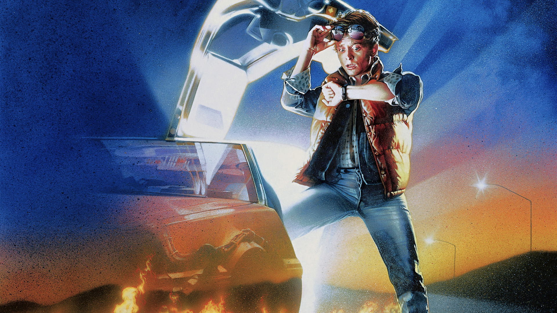Marty McFly Back To The Future HD Wallpaper