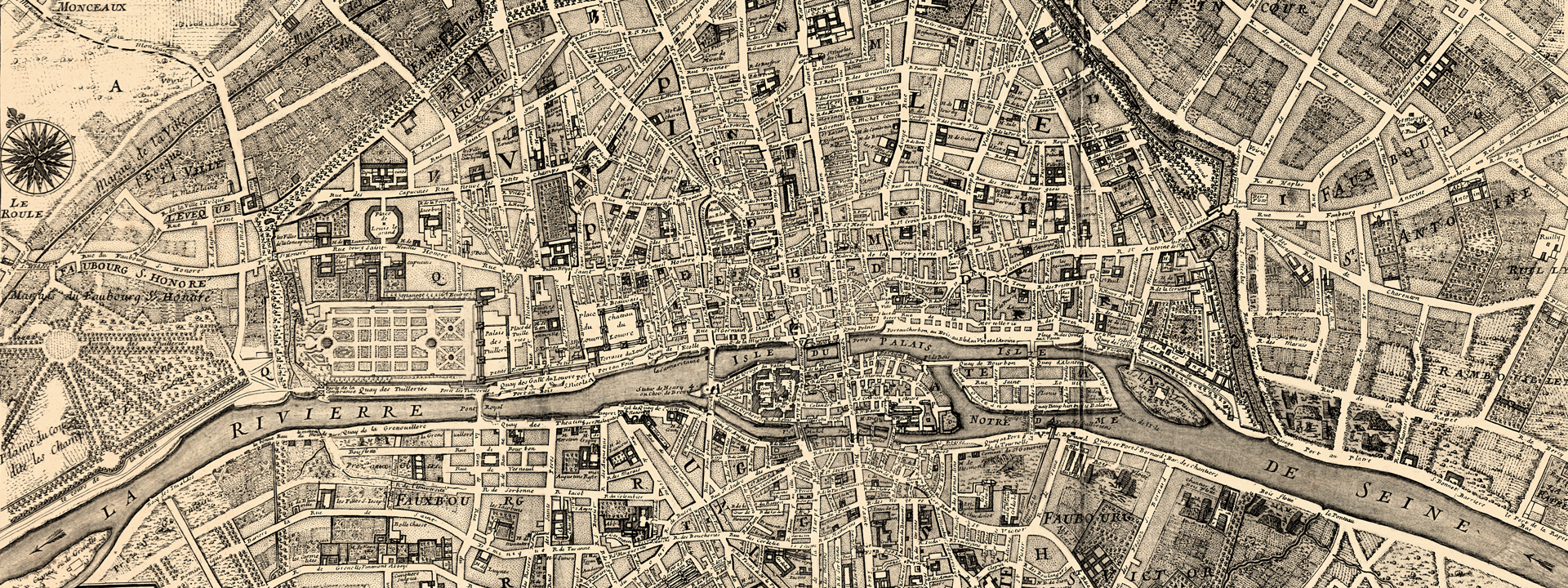 Map of Paris