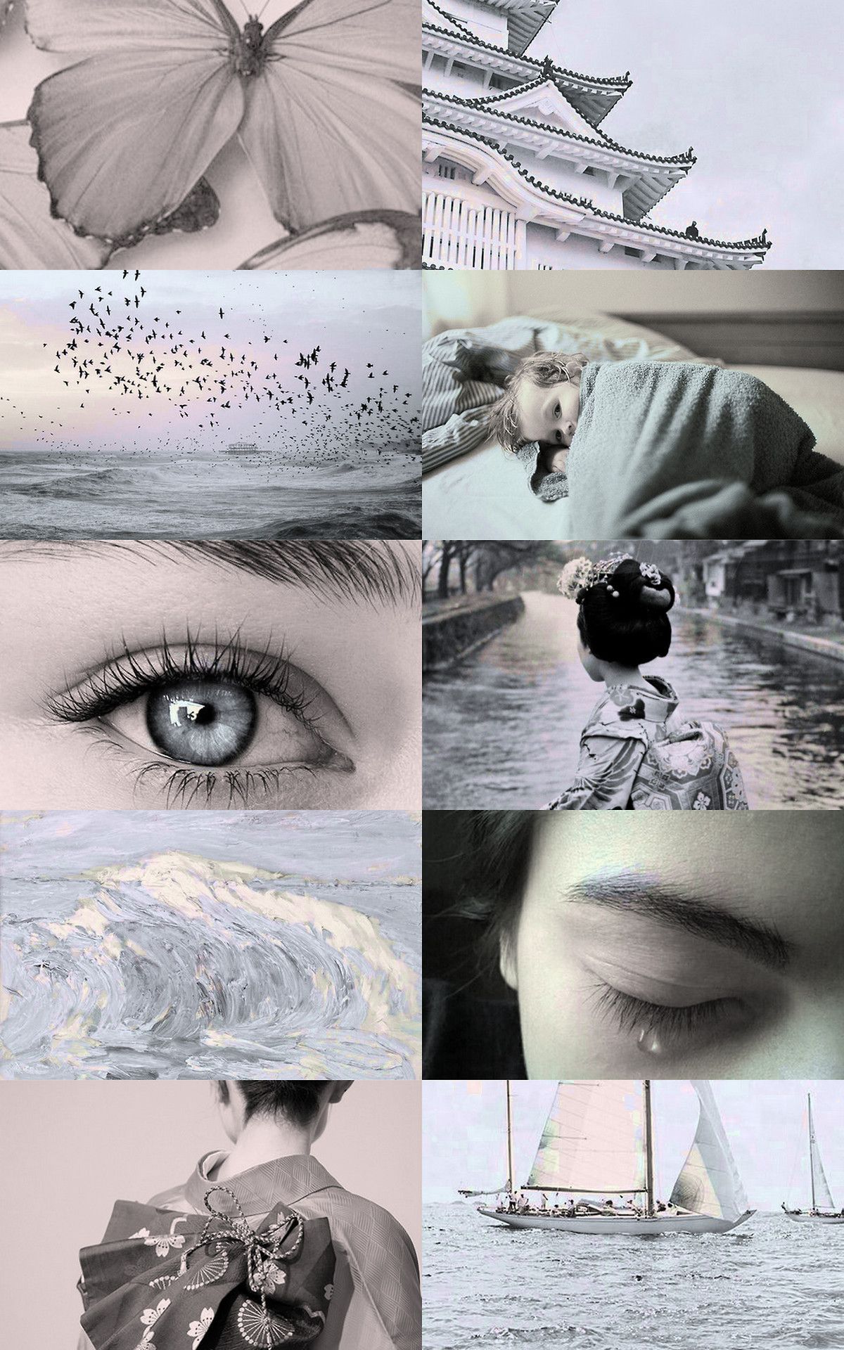 Madama Butterfly by Giacomo Puccini, aesthetic (x). Beach wallpaper, Giacomo puccini, Vanitas