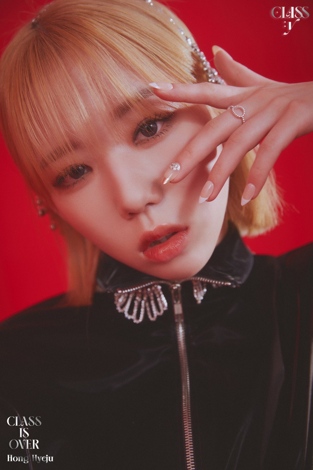 CLASS:y members serve looks in the concept photo for Class Is Over'