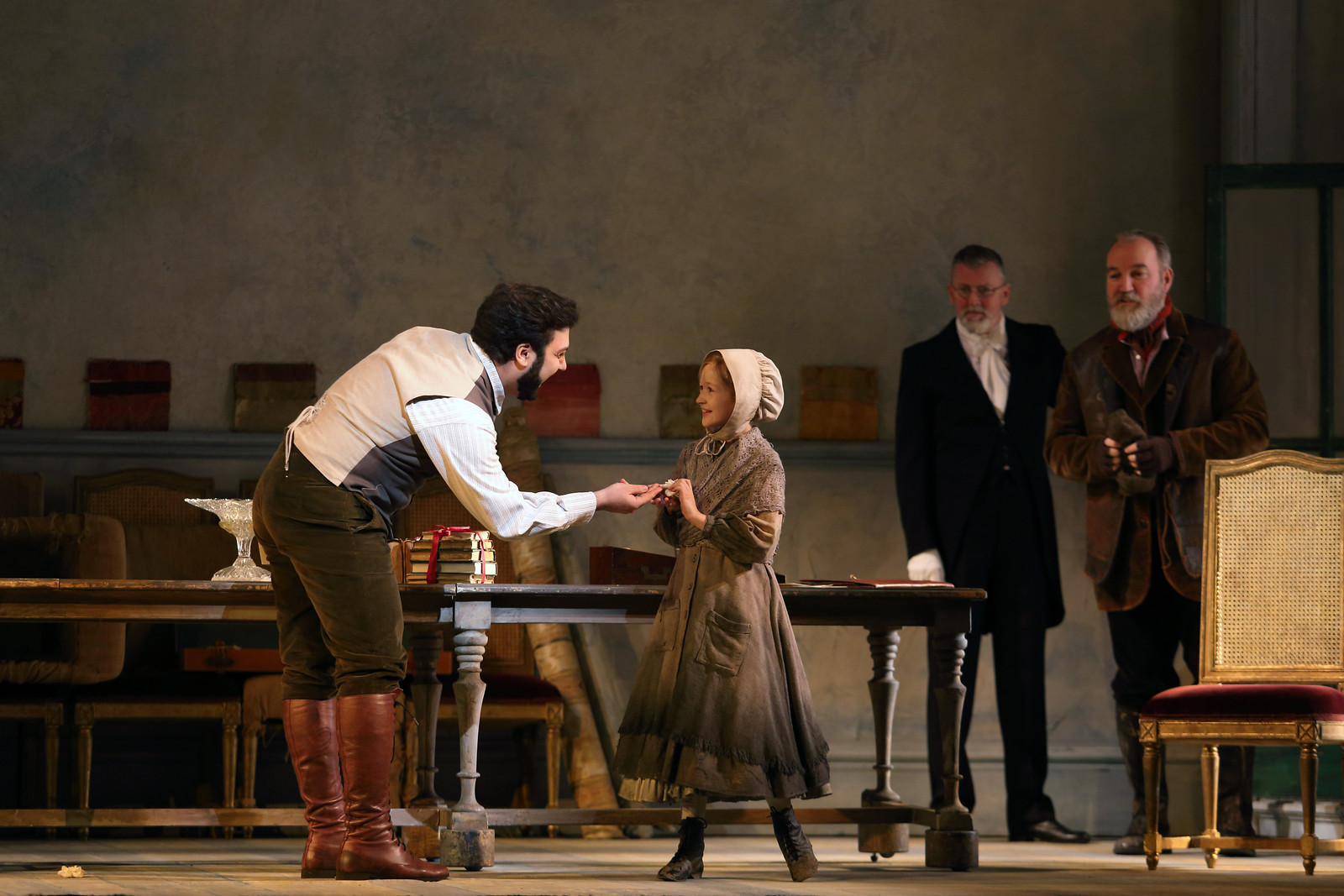 Liparit Avetisyan as Alfredo Germont in La traviata, The Royal Opera