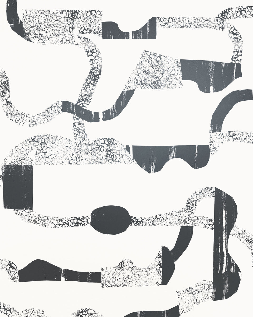 La Strada on Cream Coated Wallpaper