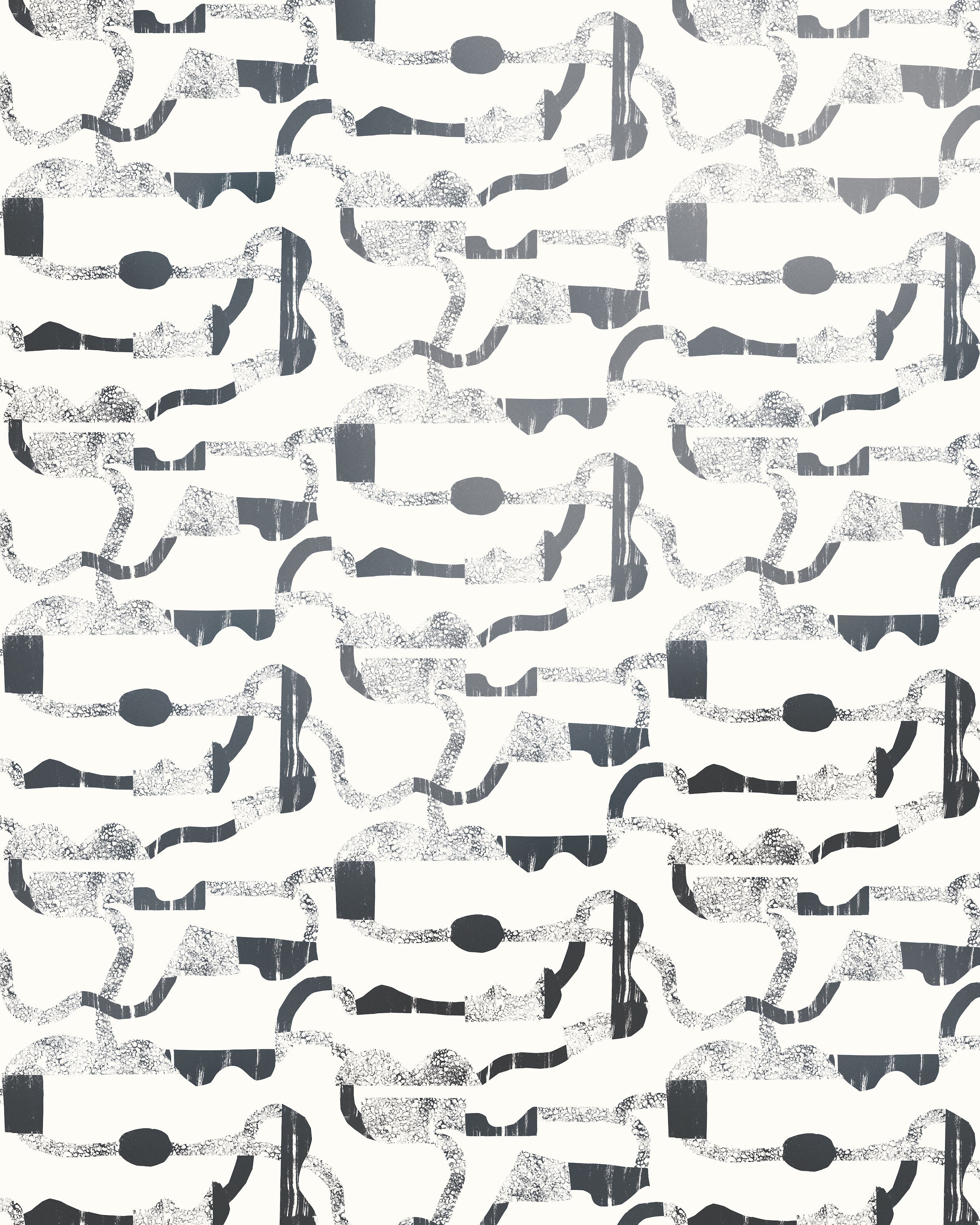 La Strada on Cream Coated Wallpaper