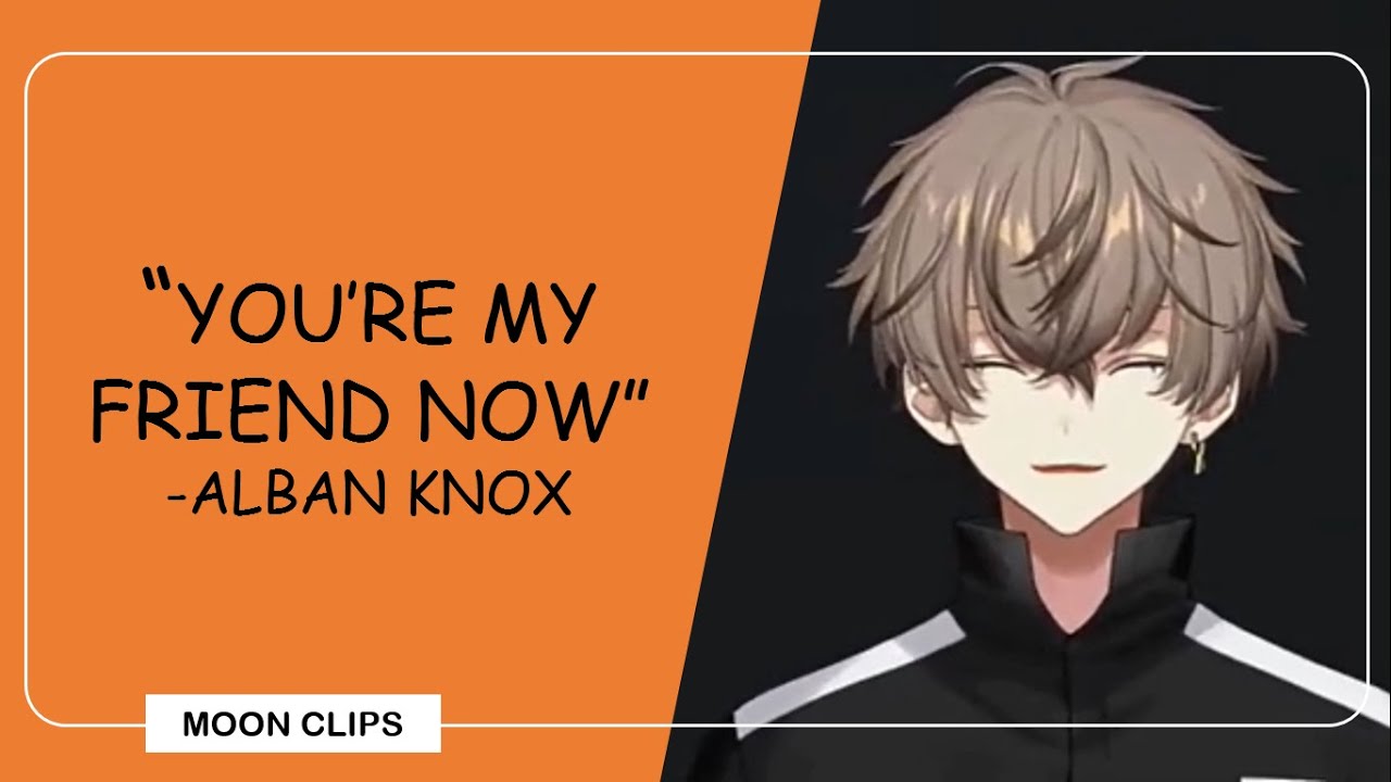 Alban being adorable with the Gnomes [Alban Knox.. NIJISANJI EN]