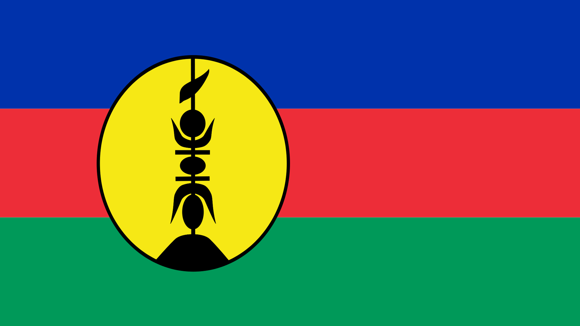 New Caledonia Flag, High Definition, High Quality, Widescreen
