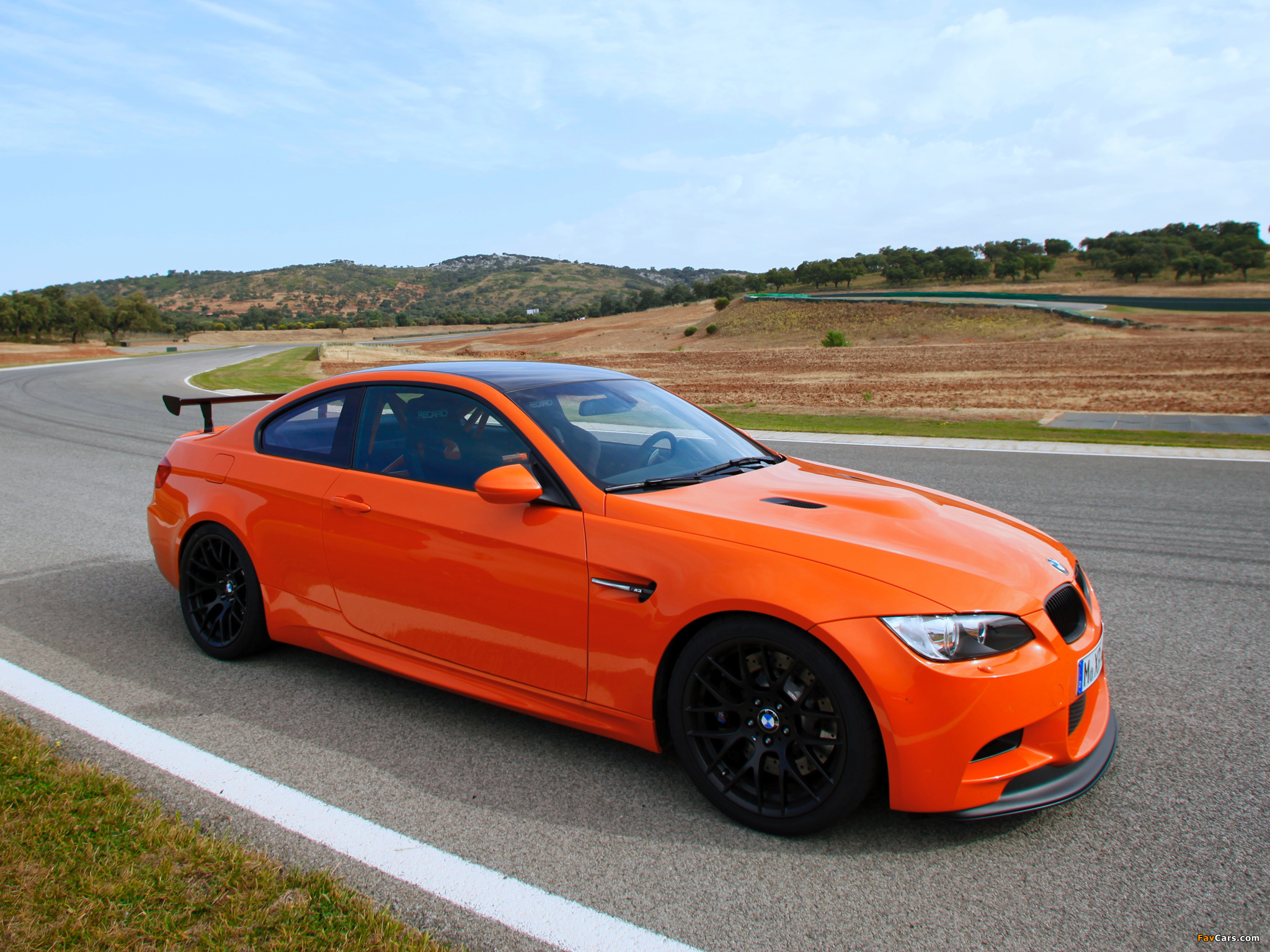 BMW m3 e92 Orange