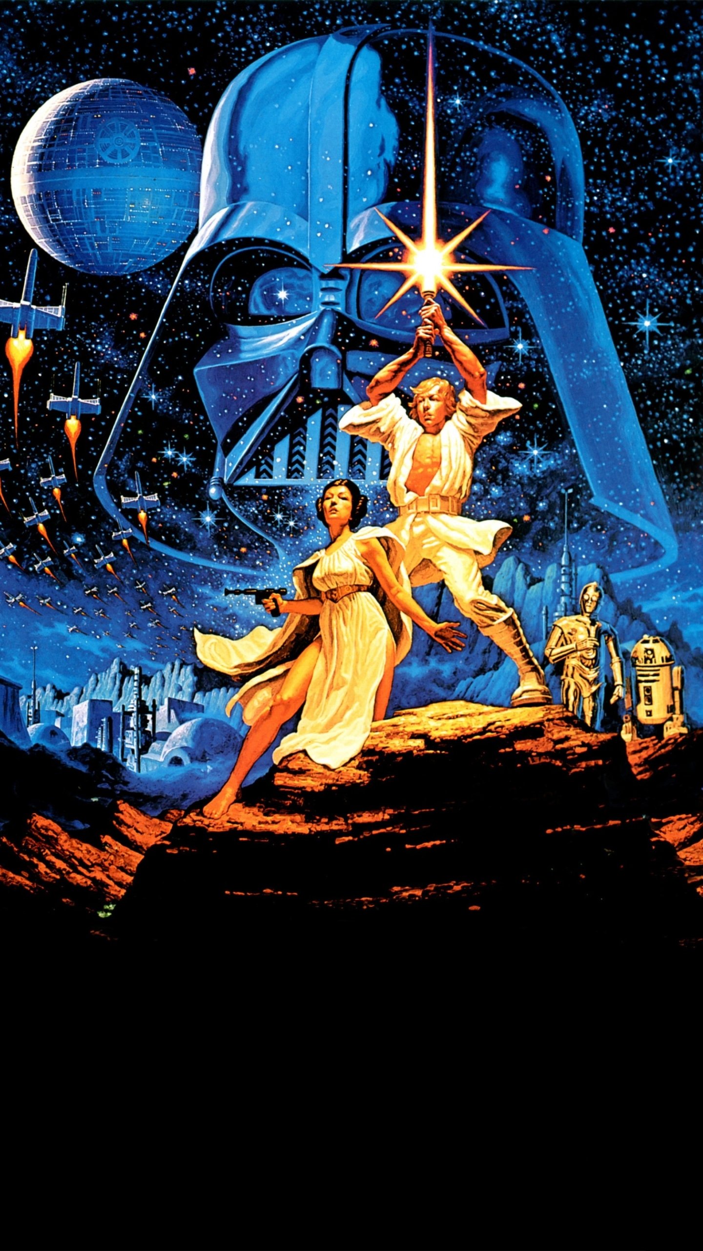 Star Wars Episode IV: A New Hope Phone Wallpaper