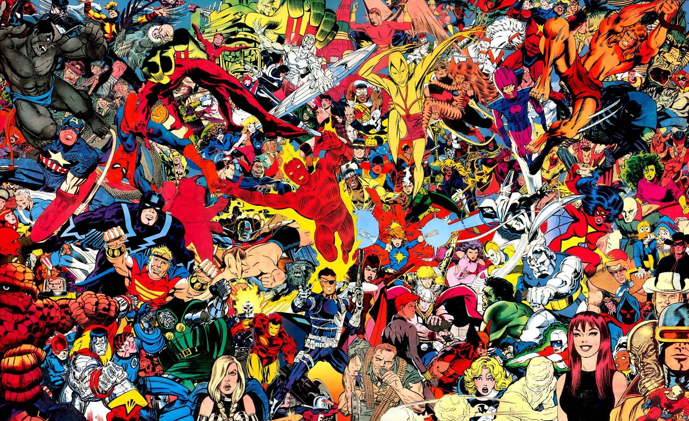 Free download 62 Marvel Comics Wallpaper [2304x1408] for your Desktop, Mobile & Tablet. Explore Wallpaper Comics. Comics Wallpaper, Wallpaper Comics, Archie Comics Wallpaper