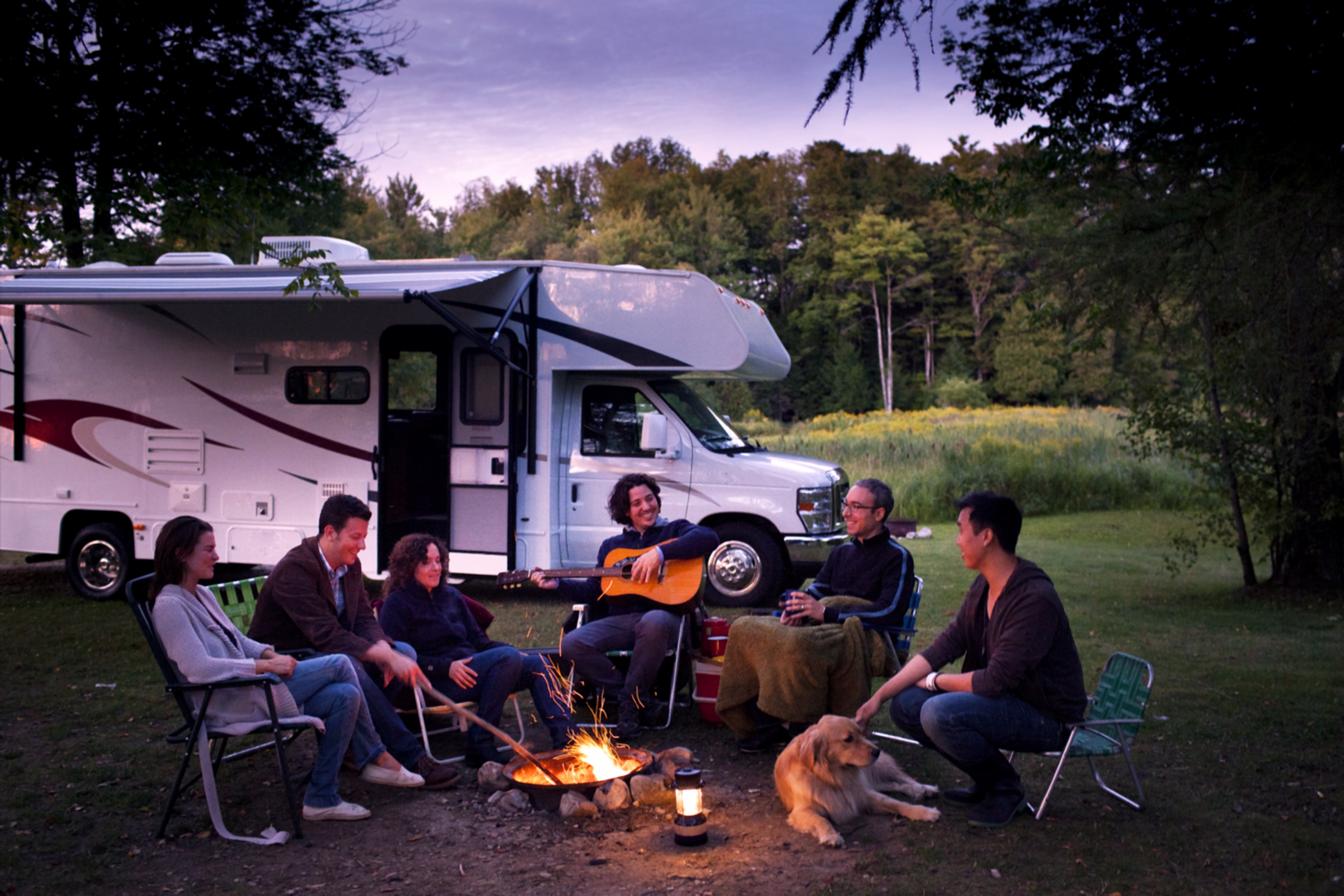 Free download Family gathered around campfire with RV in background [2689x1793] for your Desktop, Mobile & Tablet. Explore Wallpaper for Camp Trailers. Summer Camp Wallpaper, Anna Camp Wallpaper, Boot Camp Wallpaper