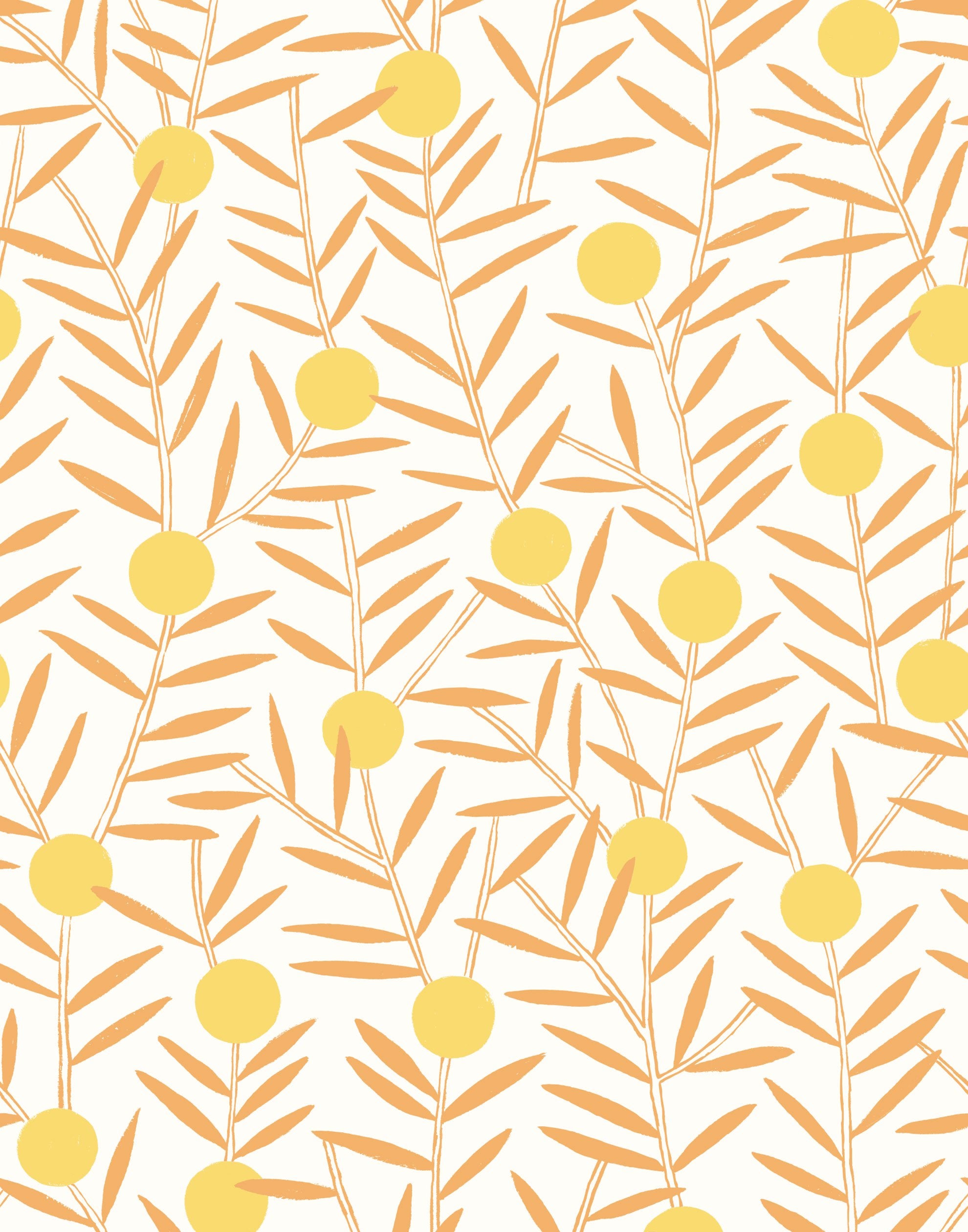 Yellow Wallpaper for Rooms. Hygge & West