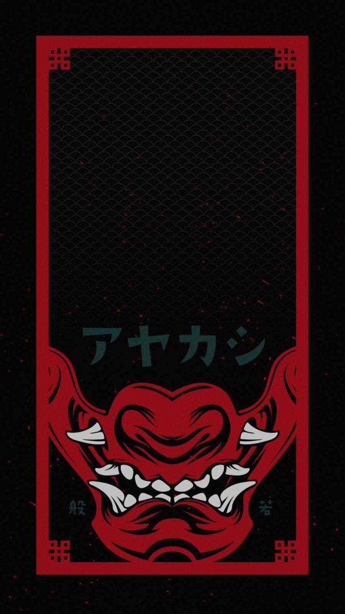 Angel And Demon IPhone Wallpaper Wallpaper, iPhone Wallpaper. Japanese wallpaper iphone, Dragon wallpaper iphone, Samurai wallpaper
