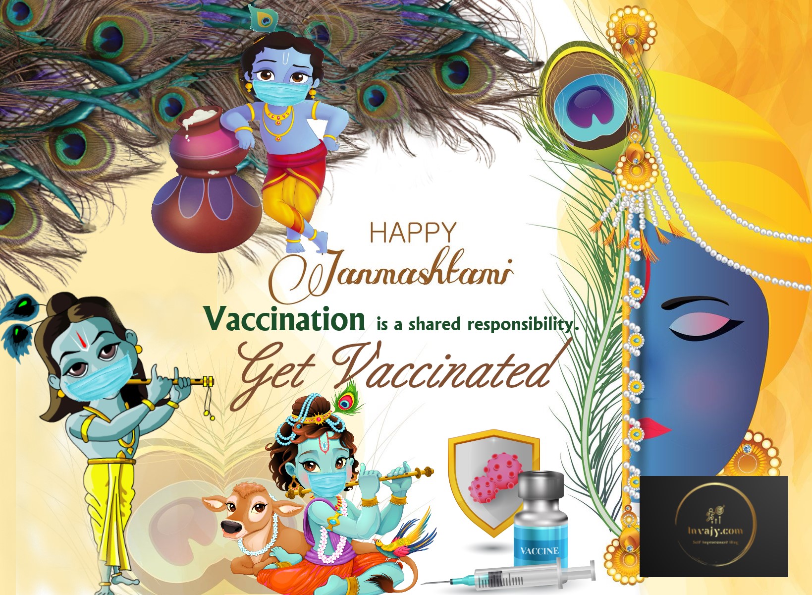 Happy Krishna Janmashtami 2022 Quotes, Wishes, Image, Status, Video and Messages