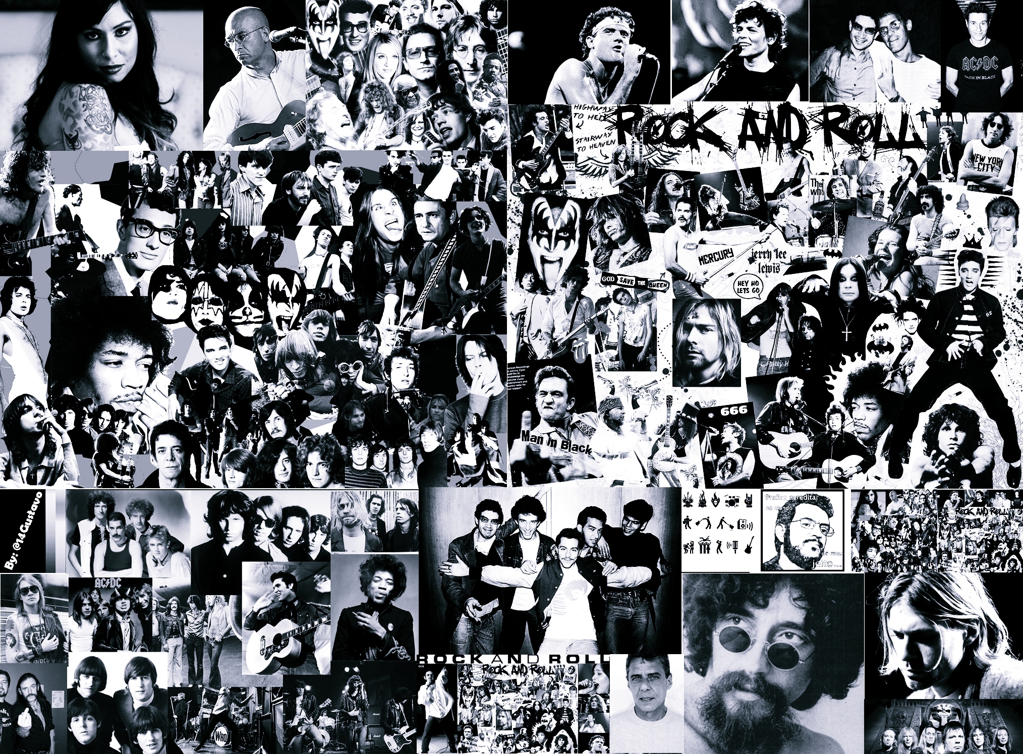 Cool Rock N Roll Wallpaper