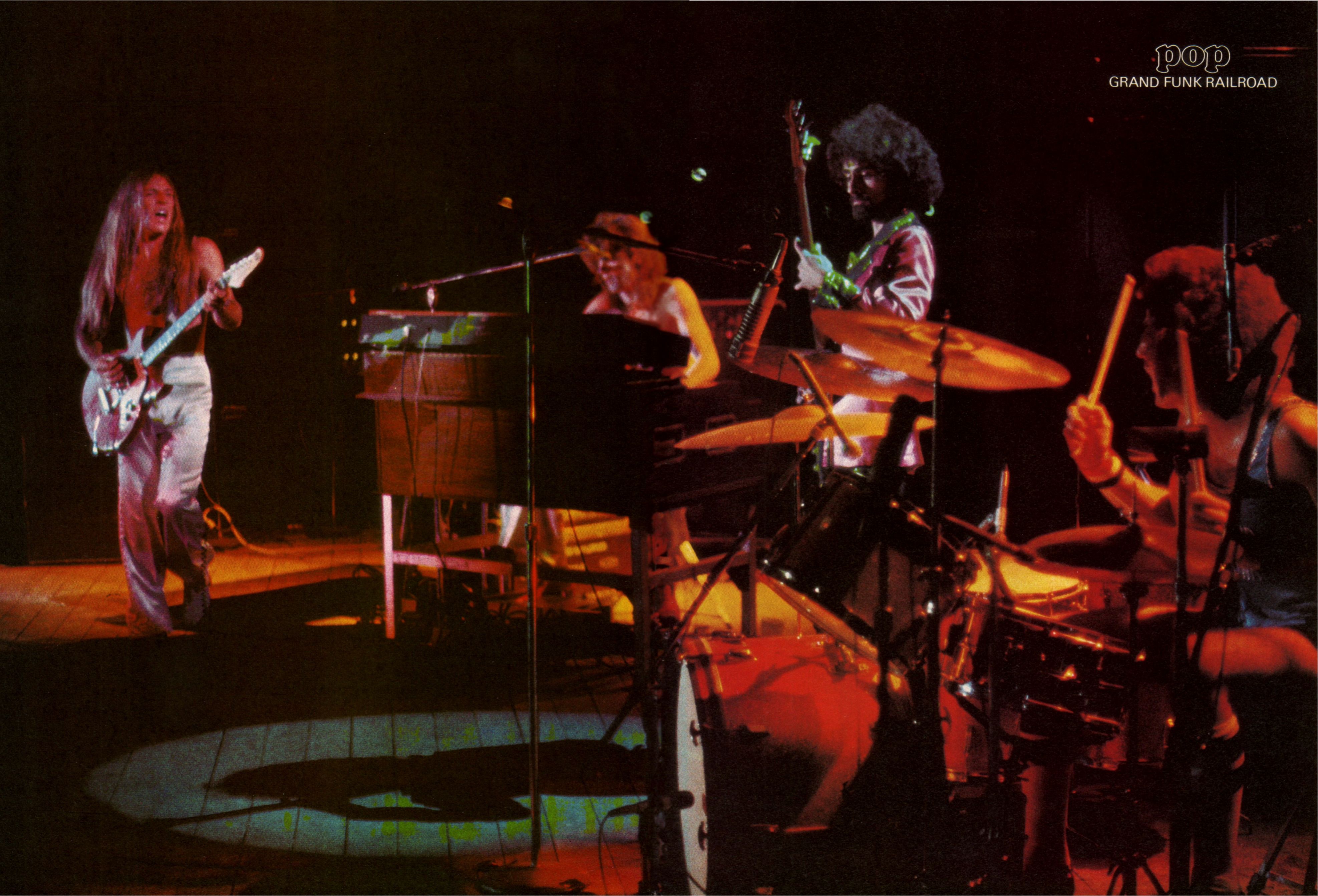 Grand Funk. POP magazine(Germany). Grand funk railroad, Rock legends, Pop magazine