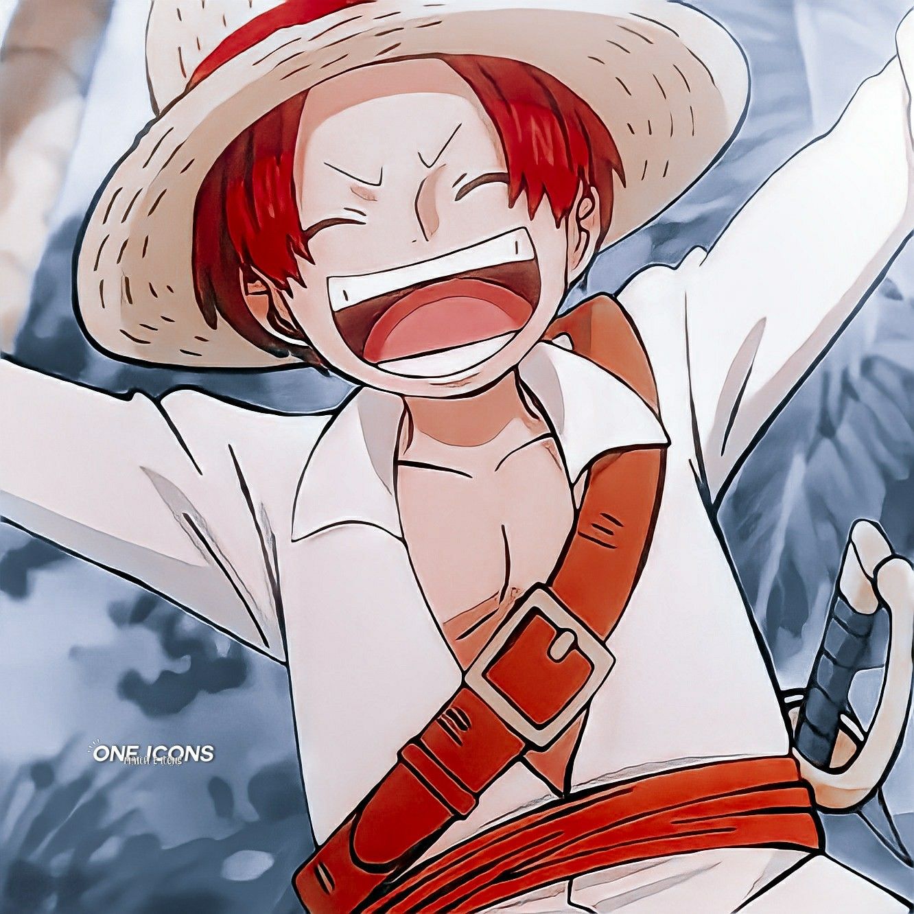 Shanks matching icon. One Piece. Anime, Metadinhas