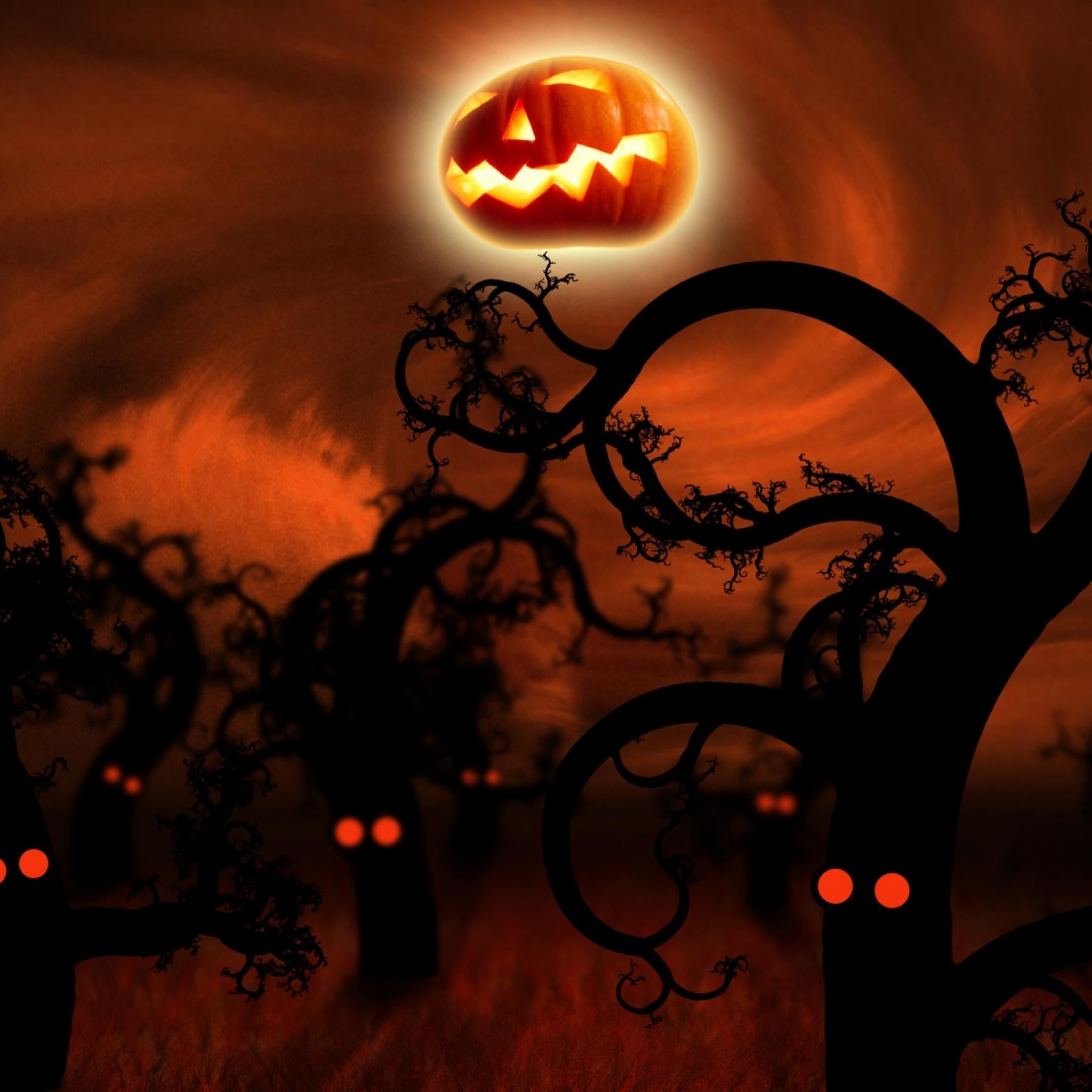 Halloween iPad Air Wallpaper Free Download