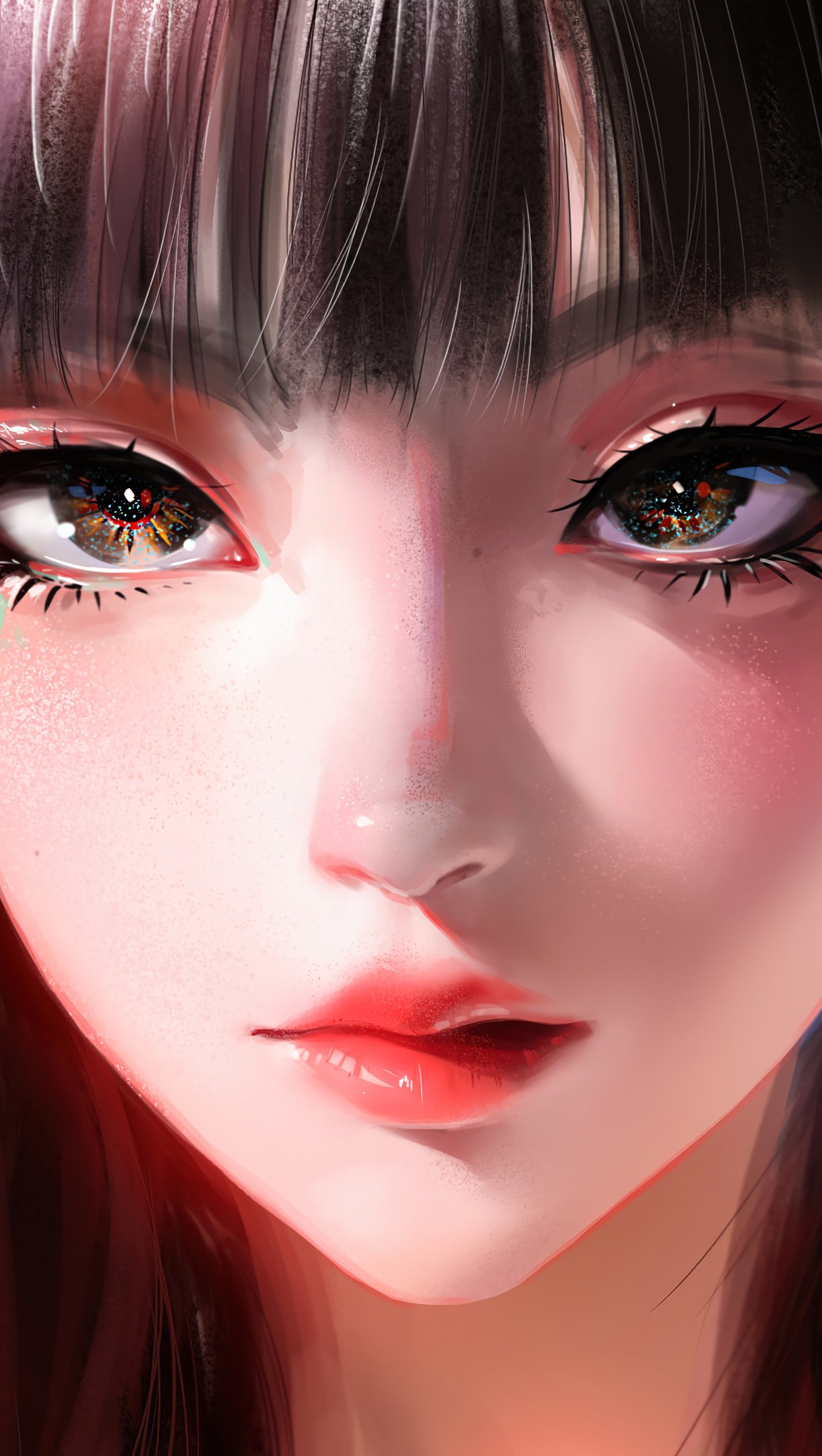 Anime girl Digital Art Wallpaper 4k Ultra HD