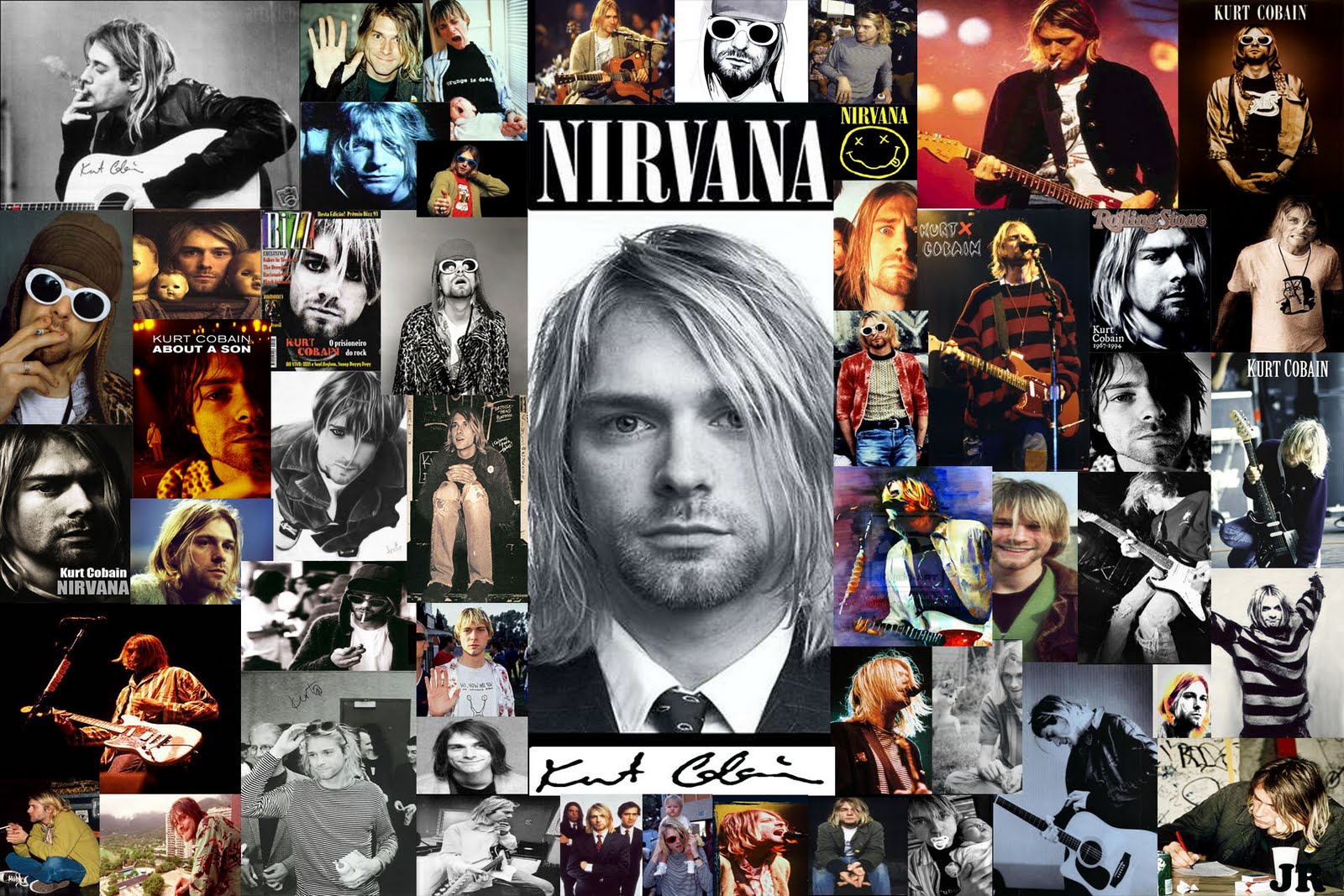 Nirvana Poster Wallpapers - Wallpaper Cave, image size:1600x1067