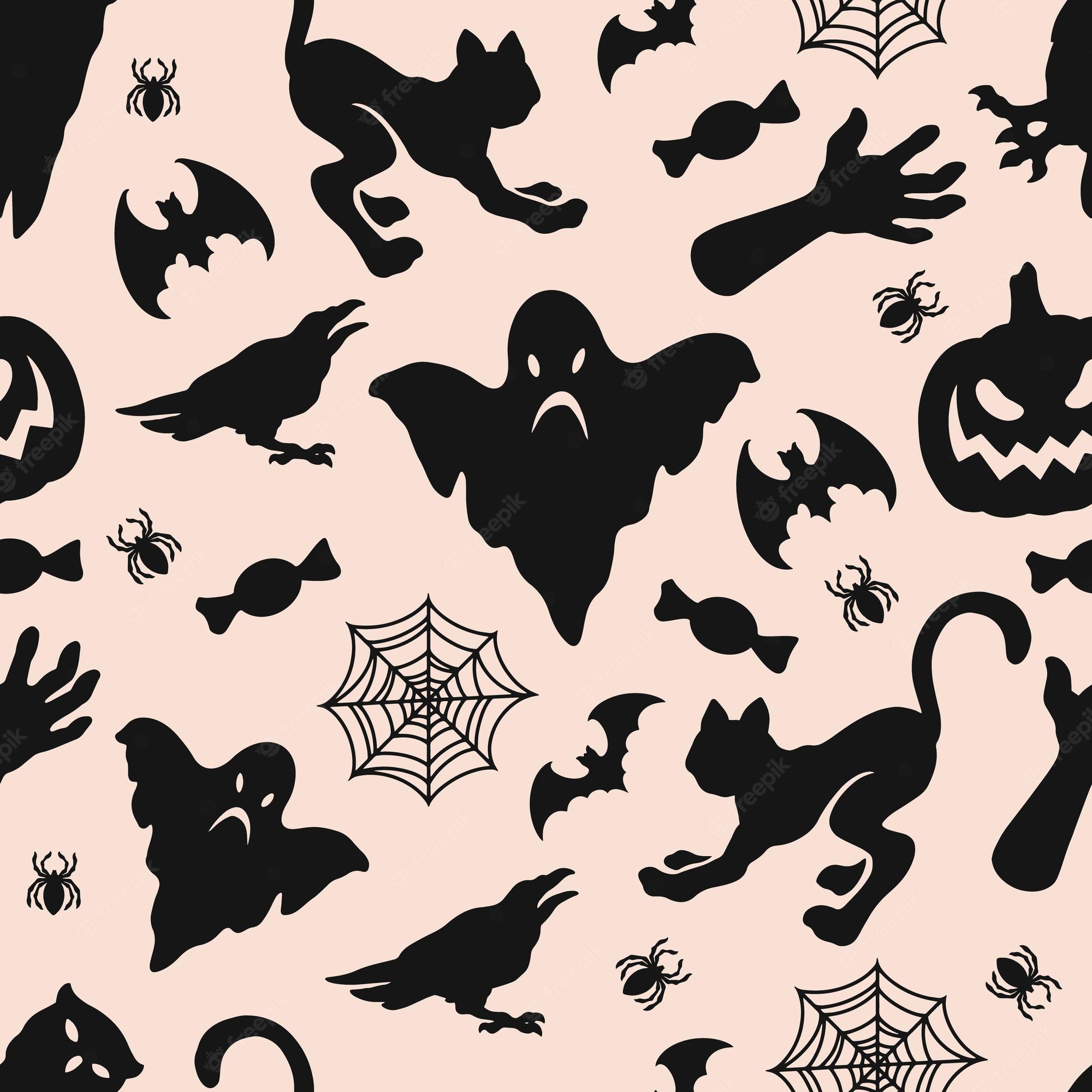 Vintage Halloween Ghost Wallpapers - Wallpaper Cave