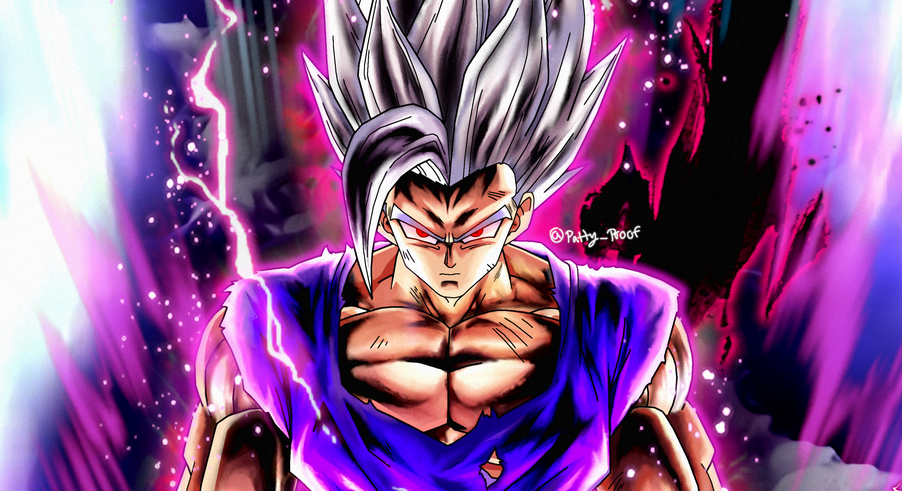 Gohan Beast form from Dragon Ball Super 4K wallpaper download