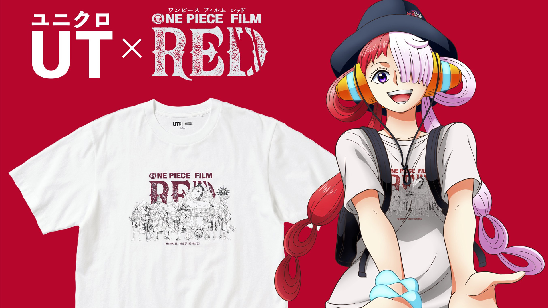 Uniqlo's One Piece Film Red Collab Honors Shanks And The Red Haired Pirates