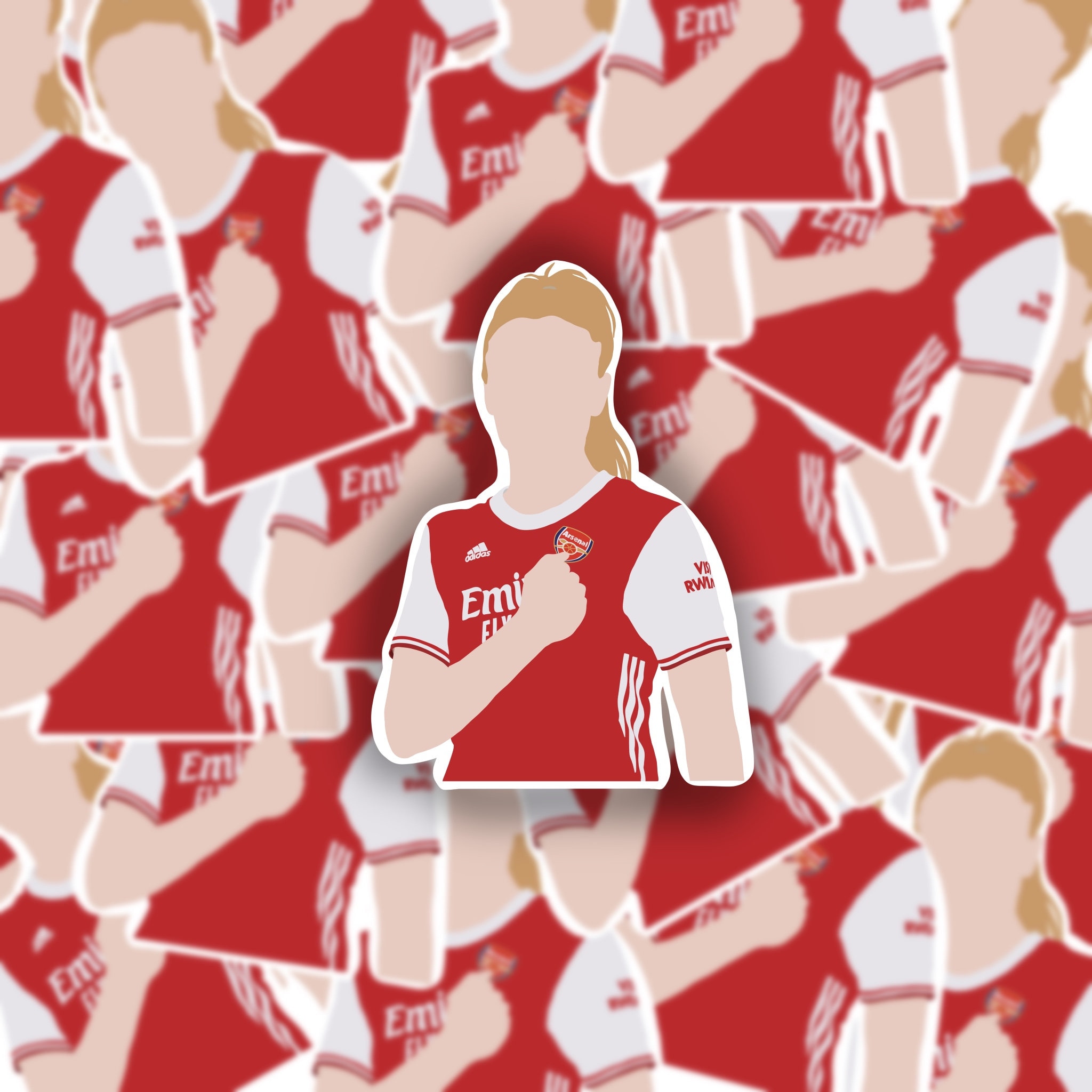 Leah Williamson Arsenal Sticker