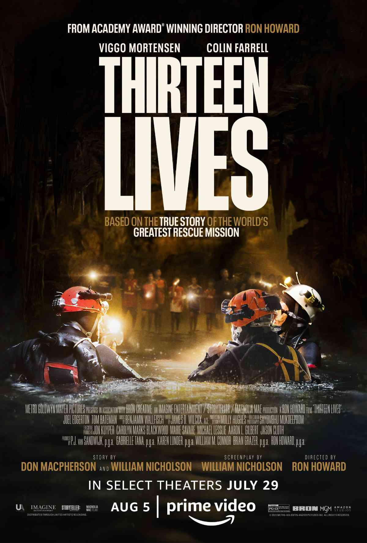 Thirteen Lives Movie Reveals New Poster and Featurette