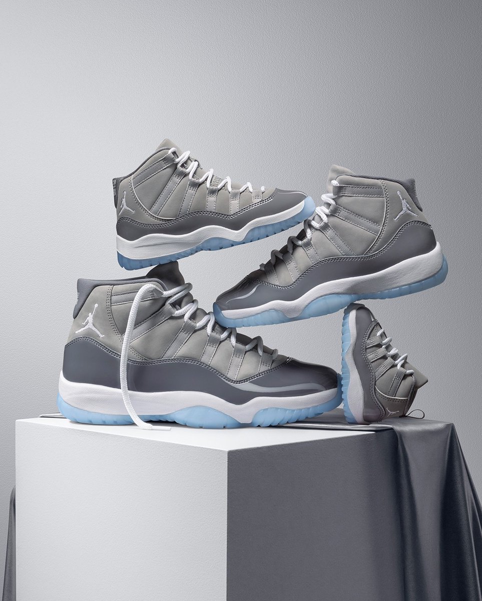 Sneaker Huddle Jordan 11 Retro Cool Grey ALMOST LIVE ⚡️ Men GS PS TD #AD