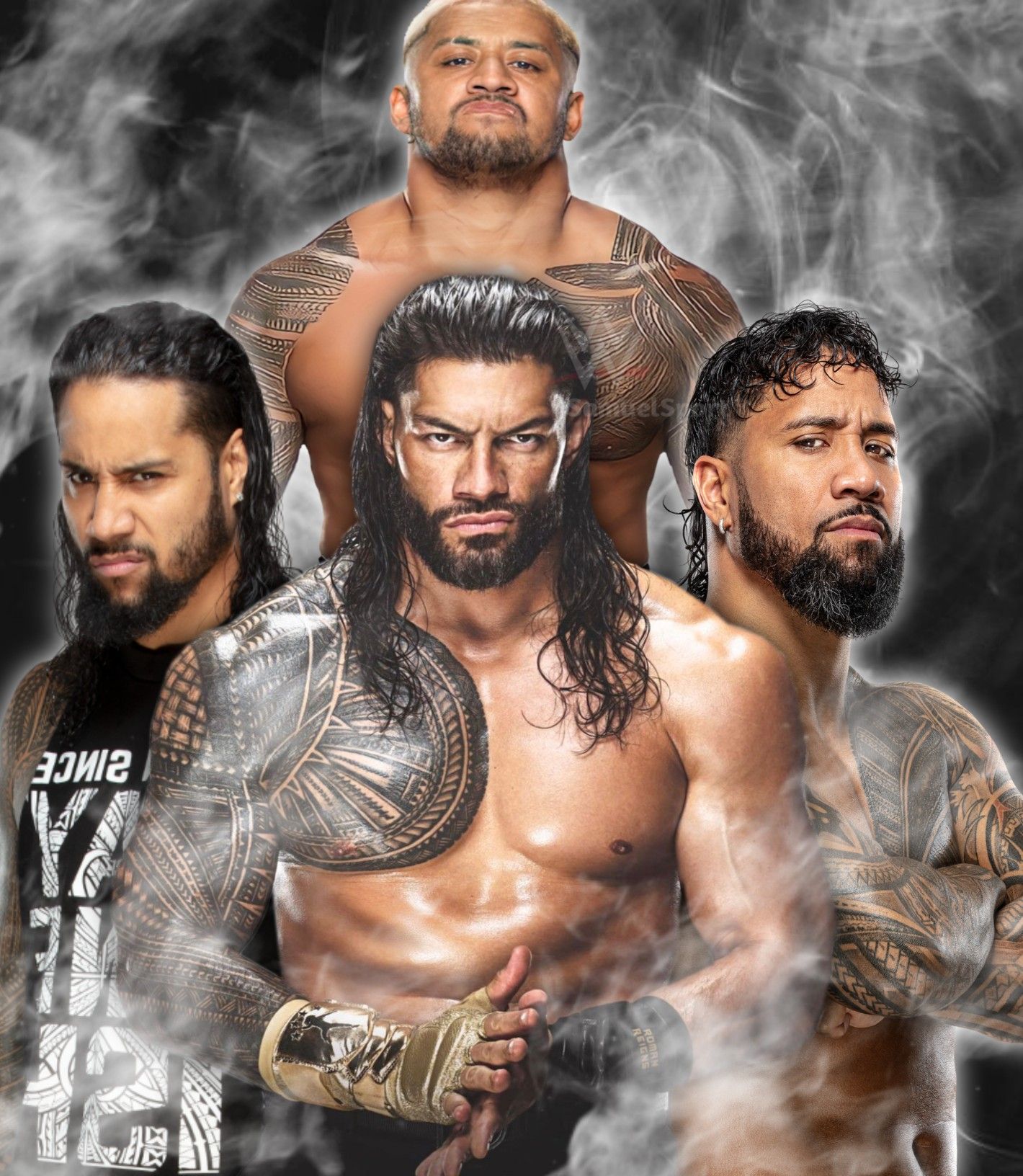 WWE The Bloodline Wallpapers Wallpaper Cave