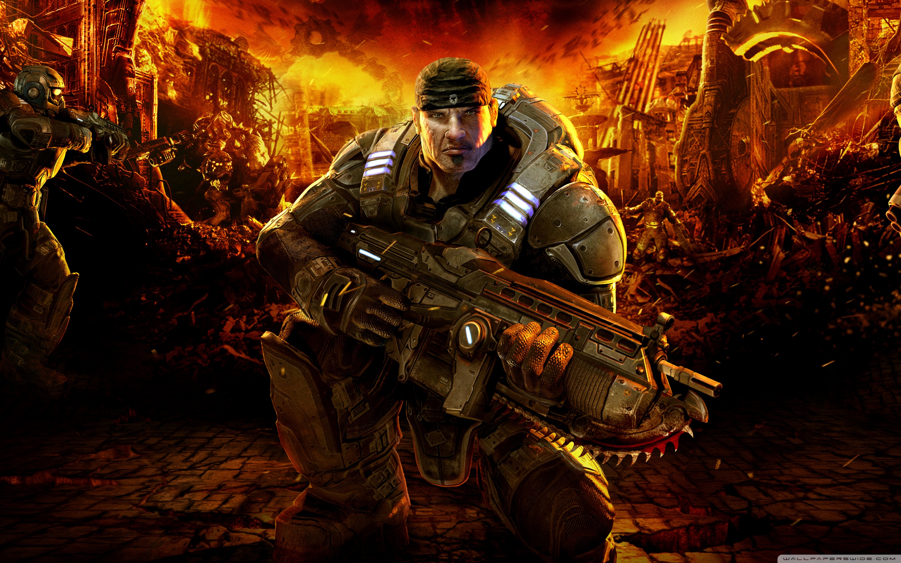 Gears of War Ultra HD Desktop Background Wallpaper for 4K UHD TV, Multi Display, Dual Monitor, Tablet