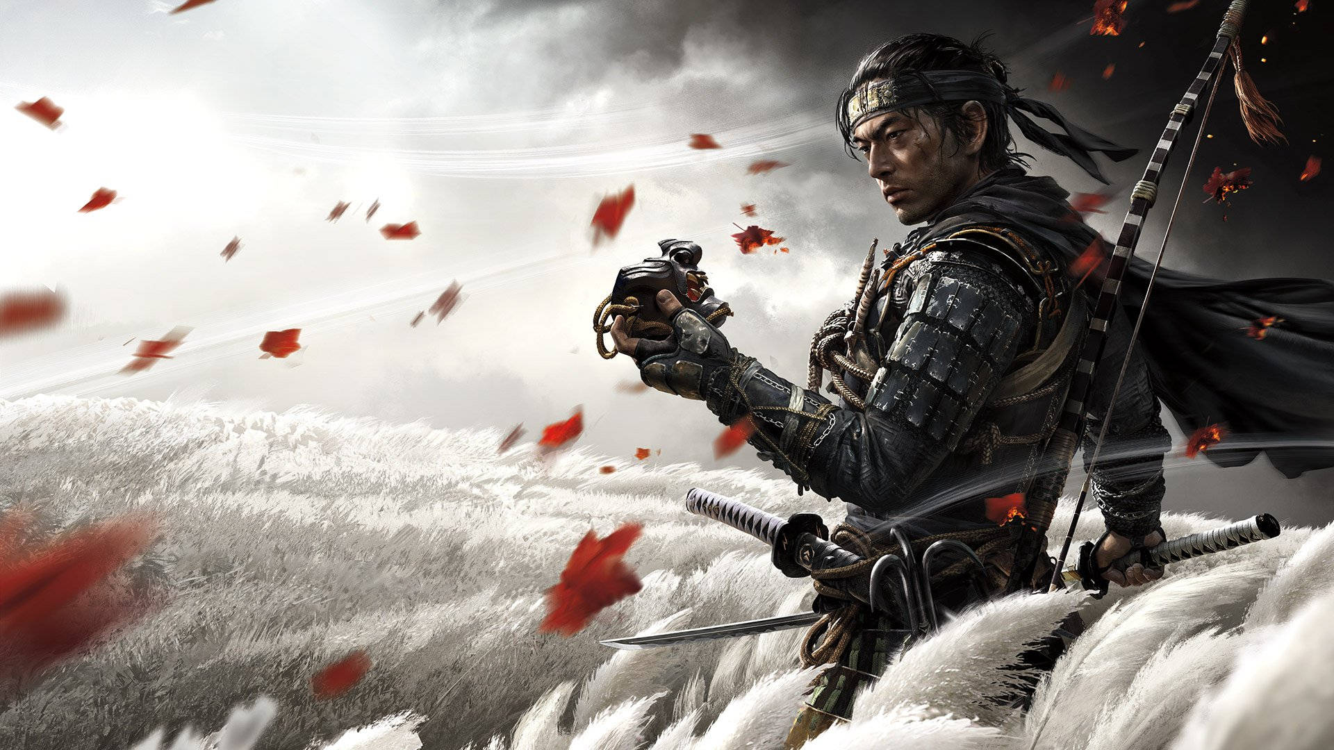 Jin Sakai HD Ghost Of Tsushima Wallpapers - Wallpaper Cave